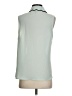 Laundry by Shelli Segal 100% Polyester Green Teal Sleeveless Blouse Size S - photo 2