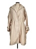 Beulah Style 100% Polyester Tan Trenchcoat Size M - photo 1