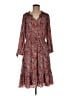 Talbots Paisley Burgundy Casual Dress Size M - photo 1