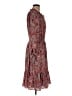 Talbots Paisley Burgundy Casual Dress Size M - photo 4