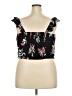 Torrid Black Sleeveless Blouse Size 2X Plus (2) - photo 2