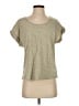 Double Zero 100% Cotton Tan Short Sleeve T-Shirt Size S - photo 1