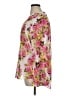 Kut from the Kloth 100% Polyester Floral Pink Long Sleeve Blouse Size XL - photo 5