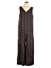 Hayden Paisley Brown Jumpsuit Size L - photo 1