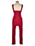 Rolla Coster Solid Red Jumpsuit Size L - photo 2