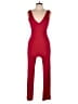 Rolla Coster Solid Red Jumpsuit Size L - photo 1