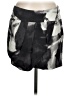 Under.ligne 100% Silk Camo Black Silk Skirt Size 6 - photo 1