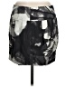 Under.ligne 100% Silk Camo Black Silk Skirt Size 6 - photo 2