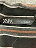 Zara Stripes Black Long Sleeve Blouse Size XS - photo 7