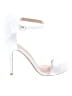 Lulus White Sandals Size 8 1/2 - photo 1