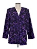Assorted Brands Print Purple Blazer Size M (estimated) - photo 1