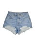 Levi's Blue Denim Shorts Size 26 waist (estimated) - photo 1