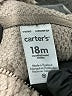 Carter's 100% Polyester Tan Sweater Vest 12-18 MO / 18 MO - photo 3
