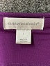 Christopher & Banks Purple 3/4 Sleeve Blouse Size L - photo 7