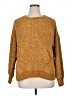 True Craft 100% Polyester Tweed Gold Pullover Sweater Size XL - photo 1