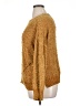True Craft 100% Polyester Tweed Gold Pullover Sweater Size XL - photo 5
