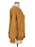 True Craft 100% Polyester Tweed Gold Pullover Sweater Size XL - photo 4