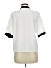 Assorted Brands Color Block White Short Sleeve Blouse Size M - photo 2