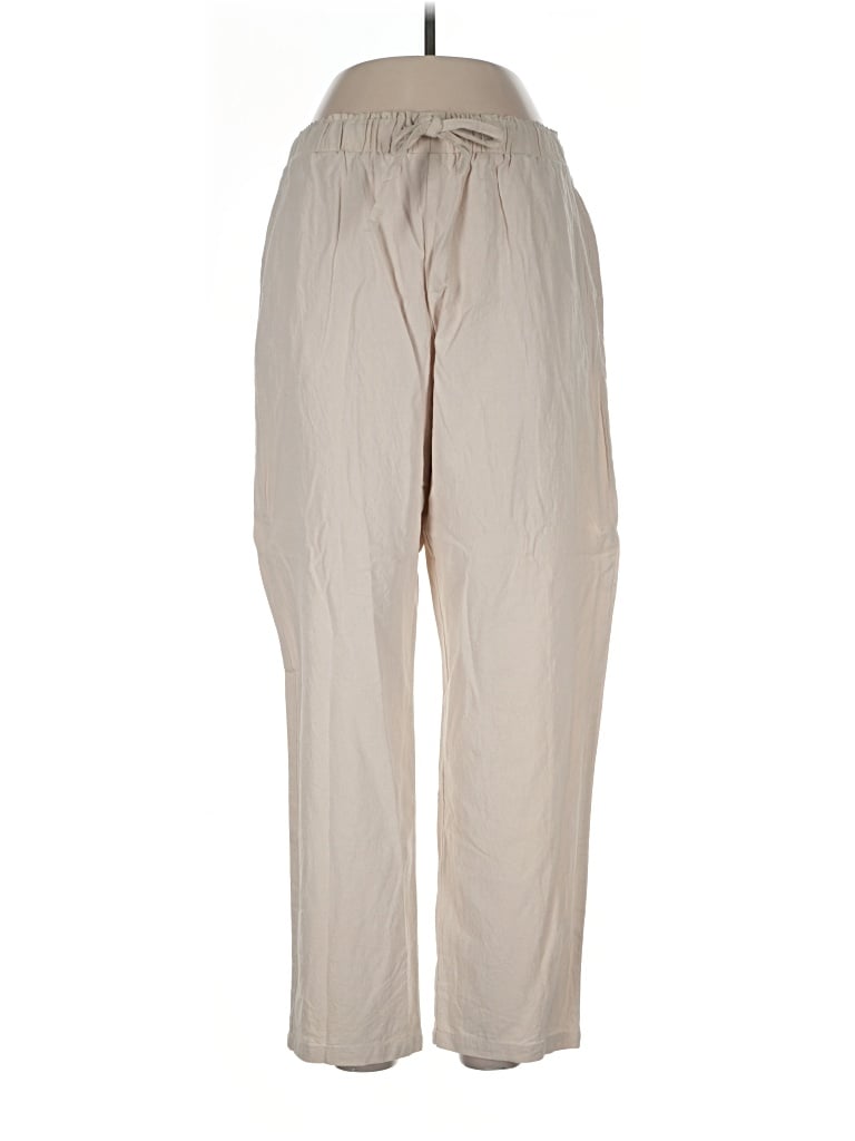 Pre-owned Unbranded Casual Pants In Tan