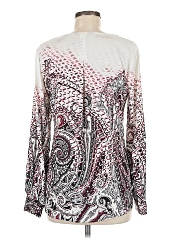 White House Black Market Long Sleeve Blouse (view 2)