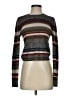 Veronica Beard Stripes Brown Turtleneck Sweater Size S - photo 1