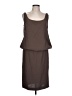 Dana Buchman 100% Polyester Brown Casual Dress Size 12 - photo 1