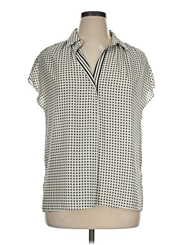 Max Studio Short Sleeve Blouse (view 1)