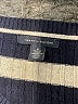Tommy Hilfiger 100% Cotton Stripes Blue Pullover Sweater Size M - photo 7