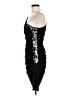 Betsy & Adam Black Cocktail Dress Size 6 - photo 5