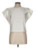 Assorted Brands Ivory Short Sleeve Blouse Size L - photo 1
