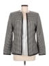 Valerie Stevens 100% Acetate Houndstooth Gray Blazer Size 6 - photo 1