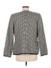 Valerie Stevens 100% Acetate Houndstooth Gray Blazer Size 6 - photo 2