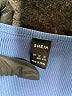 Shein 100% Polyester Blue Tank Top Size 8 - 10 - photo 7
