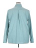 Unbranded Solid Teal Long Sleeve Button-Down Shirt Size 2X - photo 2