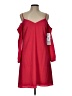 Julia Jordan Solid Red Cocktail Dress Size 10 - photo 1