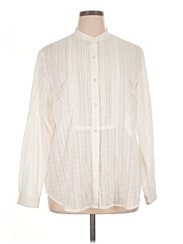 Jones New York Long Sleeve Blouse (view 1)
