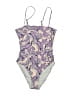 Unbranded Paisley Purple One Piece Swimsuit Size S - photo 1