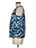 Olive and Oak 100% Polyester Blue Sleeveless Blouse Size M - photo 5