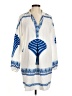 Assorted Brands 100% Polyester White Casual Dress Size M - photo 1