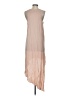 BCBGMAXAZRIA Tan Casual Dress Size S - photo 2