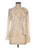 Zara Ivory Long Sleeve Blouse Size M - photo 1