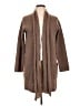Ellen Tracy Brown Wool Cardigan Size L - photo 1