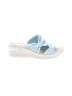 Bzees Blue Wedges Size 8 - photo 1