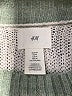 H&M Stripes Green Pullover Sweater Size M - photo 7