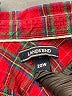 Lands' End 100% Cotton Plaid Red Long Sleeve Button-Down Shirt Size 20 - photo 7