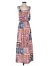 A. Byer 100% Polyester Paisley Blue Casual Dress Size S - photo 1
