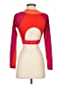 JoyLab Red Long Sleeve T-Shirt Size XS - photo 2
