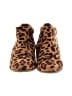 Bella Marie Animal Print Brown Ankle Boots Size 7 1/2 - photo 2