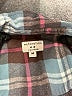 Matchstick Plaid Teal Long Sleeve Button-Down Shirt Size M - photo 7