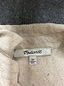 Madewell Tan Long Sleeve Button-Down Shirt Size XS - photo 7